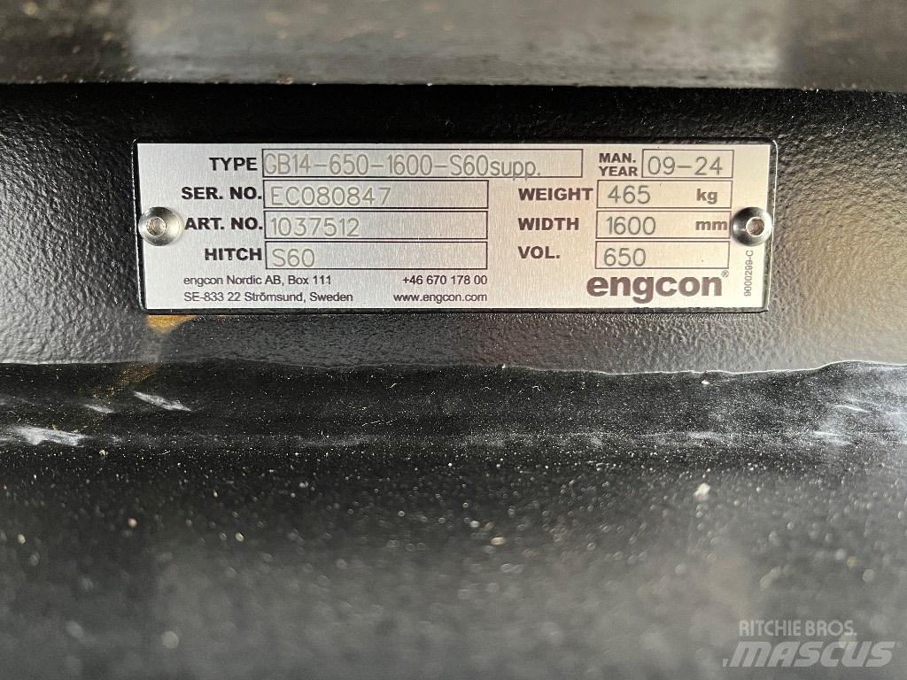 Engcon GB14 S60 Ny! Lopaty