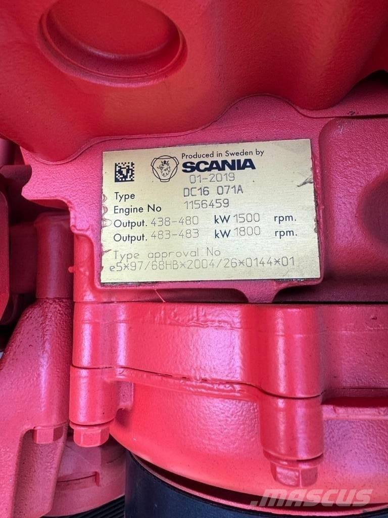 Scania DC16 071A Ďalšie poľnohospodárske stroje