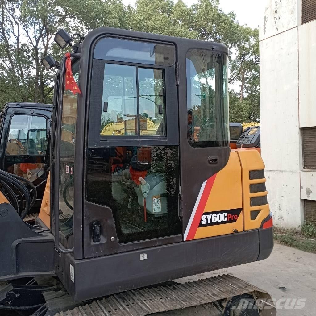 Sany SY 60 C Pásové rýpadlá