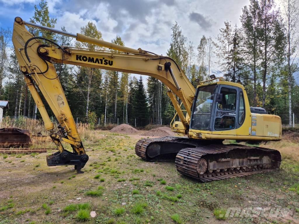 Komatsu PC 210-6K Pásové rýpadlá