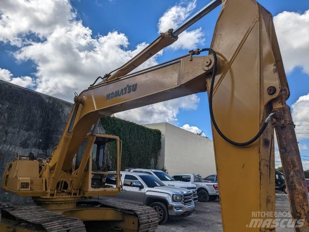Komatsu PC200LC Pásové rýpadlá
