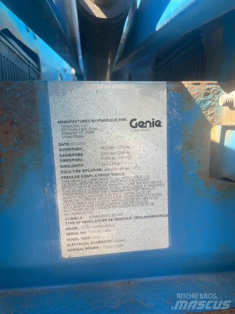 Genie TZ-50 Prívesové plošiny