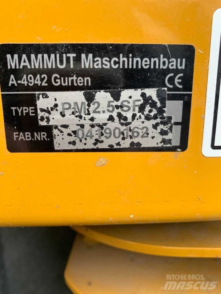 Mammut PM 2.5 SF Príslušenstvo strojov na seno a krmivo