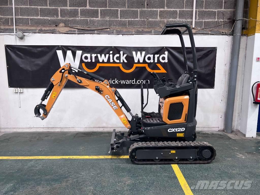 CASE CX 12 D Mini rýpadlá < 7t