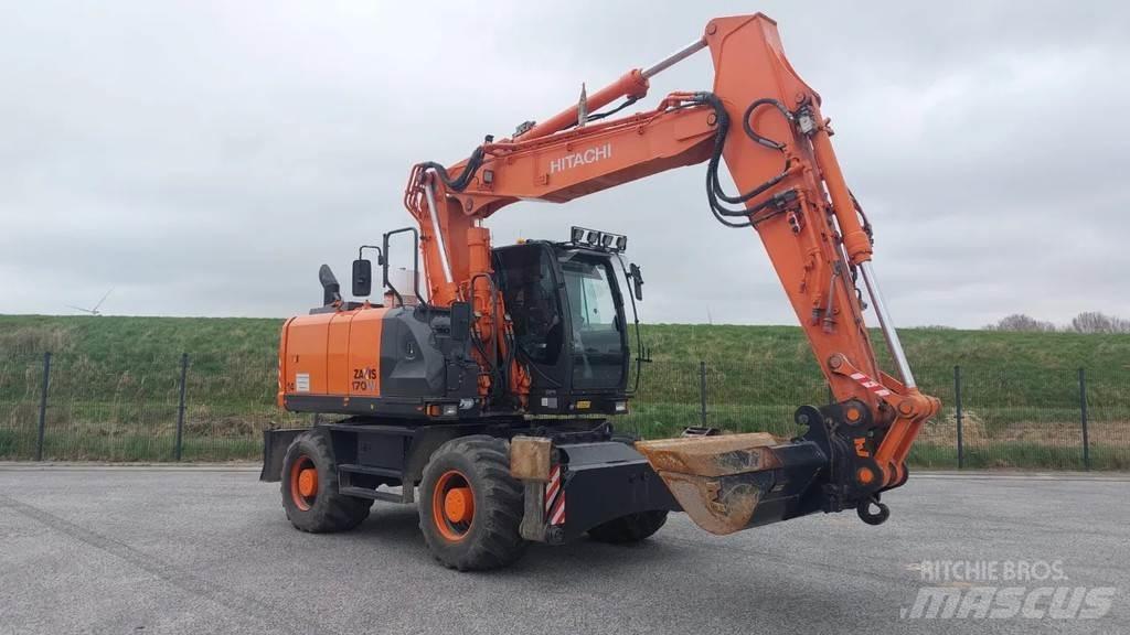 Hitachi ZX 170W-5B Kolesové rýpadlá