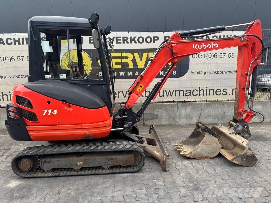 Kubota KX 71-3 Mini rýpadlá < 7t