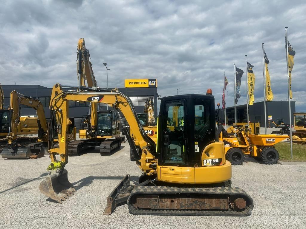 CAT 305 E Mini rýpadlá < 7t