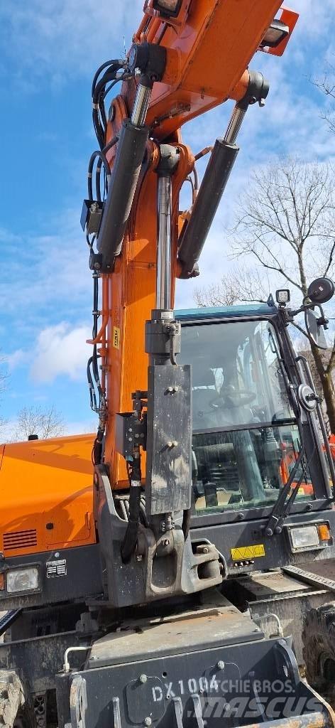 Doosan DX 100 W-7 Kolesové rýpadlá