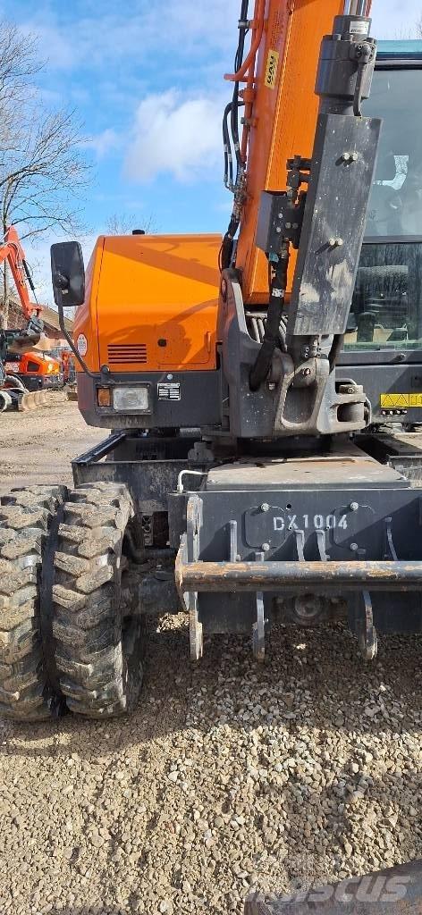 Doosan DX 100 W-7 Kolesové rýpadlá