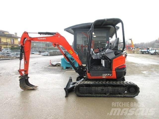 Kubota U 27-4 Mini rýpadlá < 7t