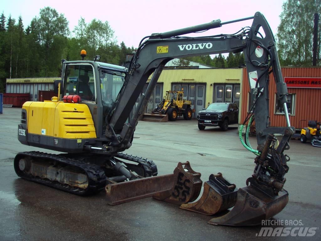 Volvo EC 55 C Mini rýpadlá < 7t