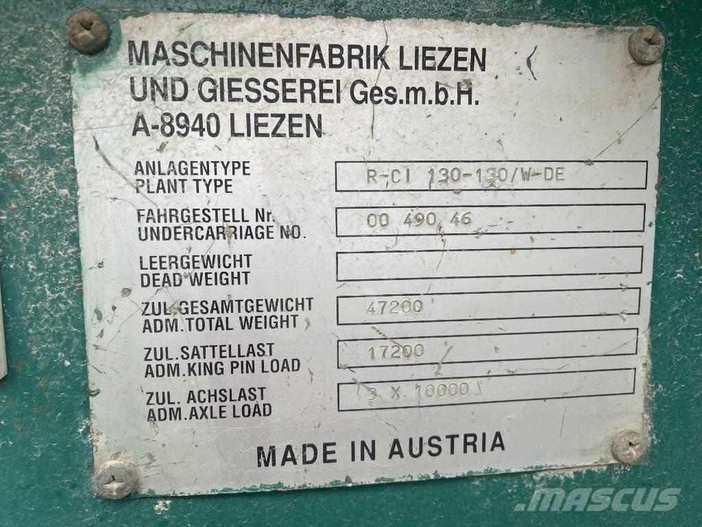 MFL RCI 130-130 WDE Mobilné drviče