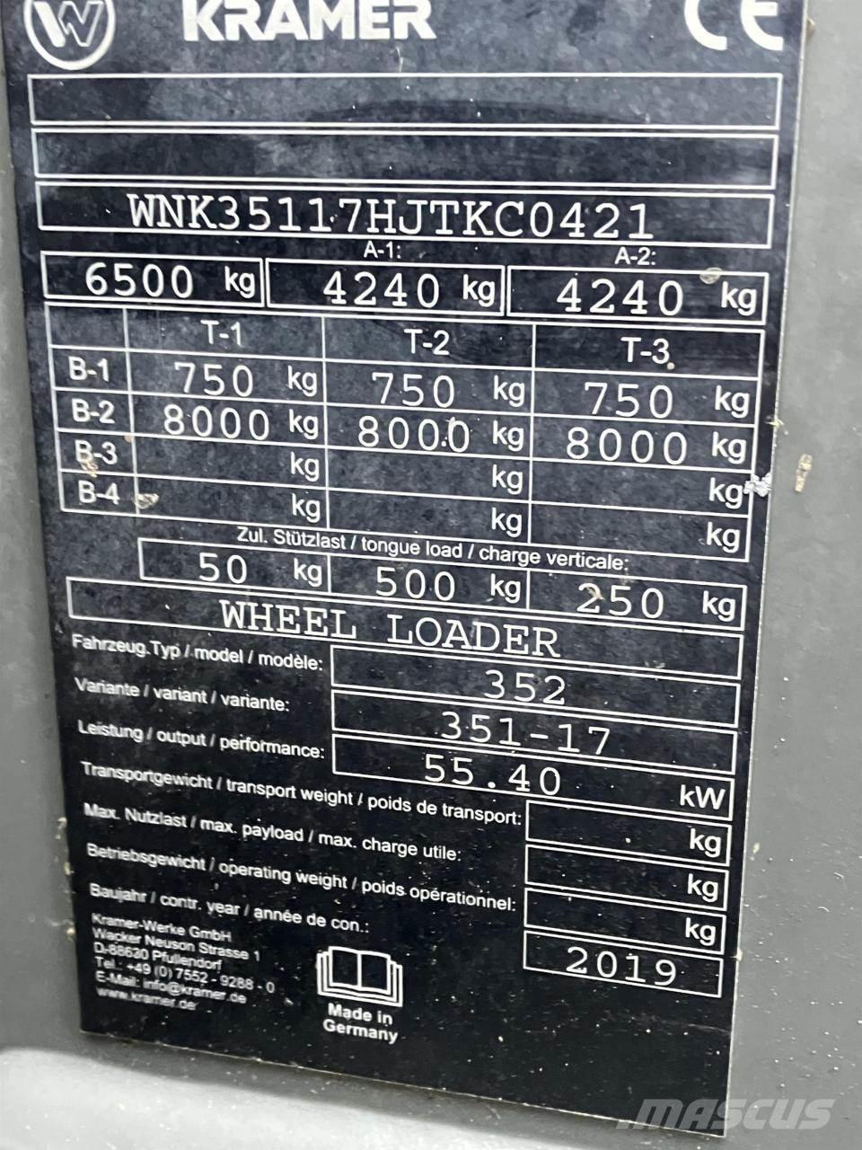 Kramer 8085T Teleskopické nakladače pre poľnohospodárstvo