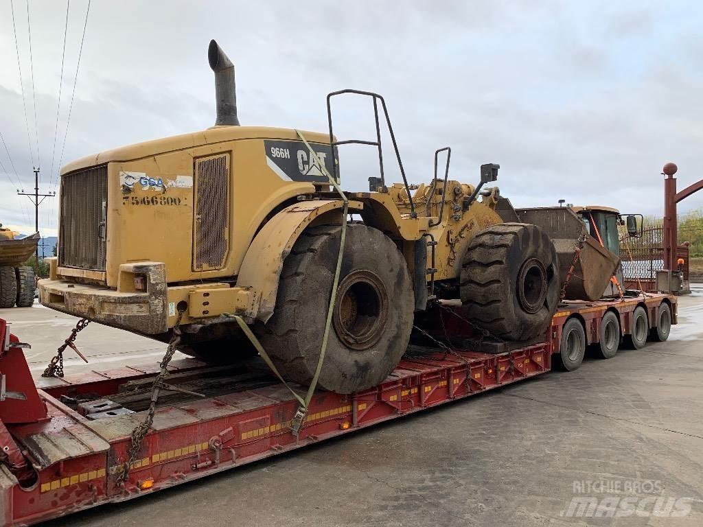 CAT 966H Kolesové nakladače