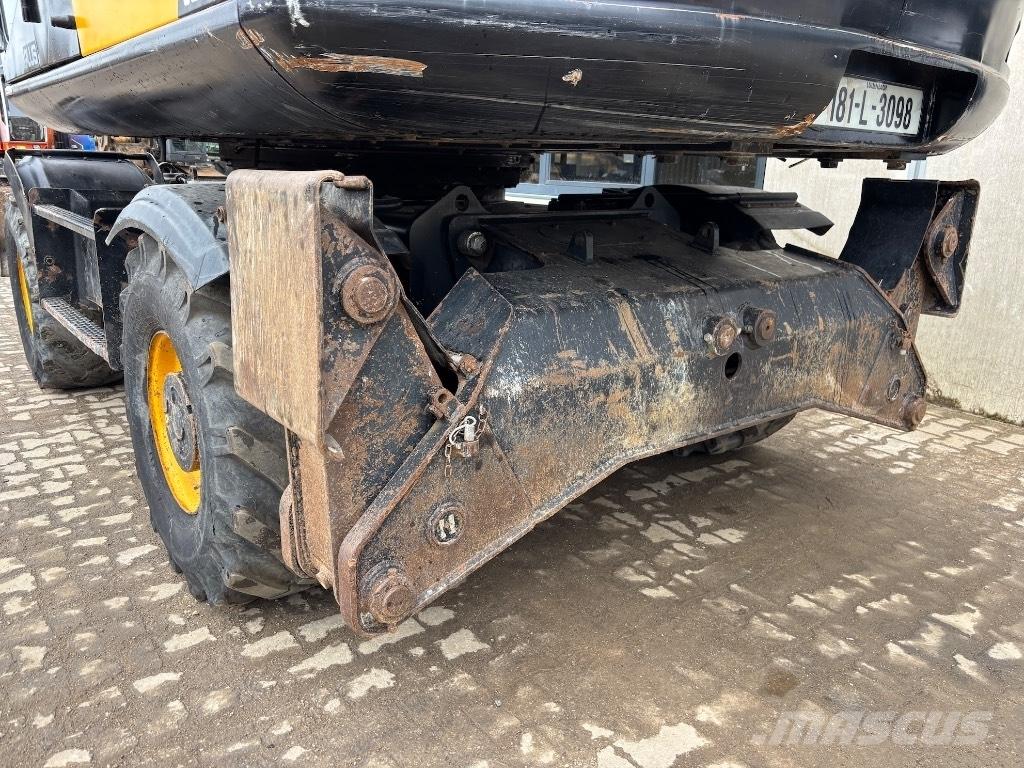 JCB JS 160 W Kolesové rýpadlá