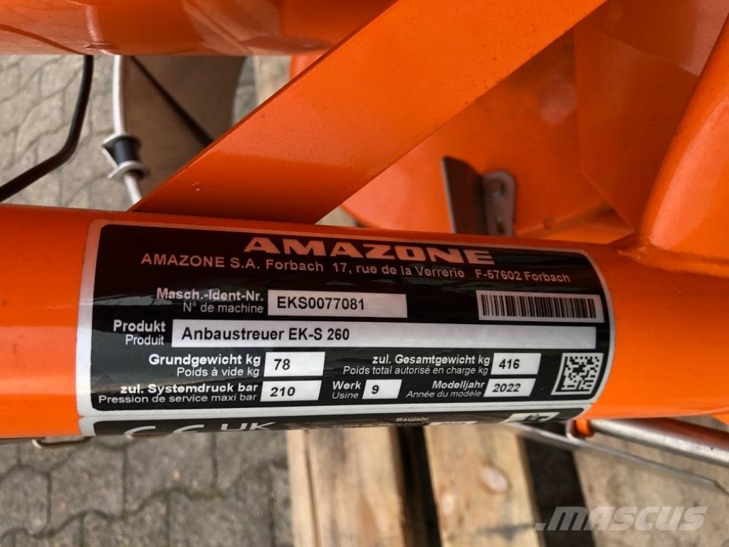 Amazone EKS 260 Posýpače soli a piesku