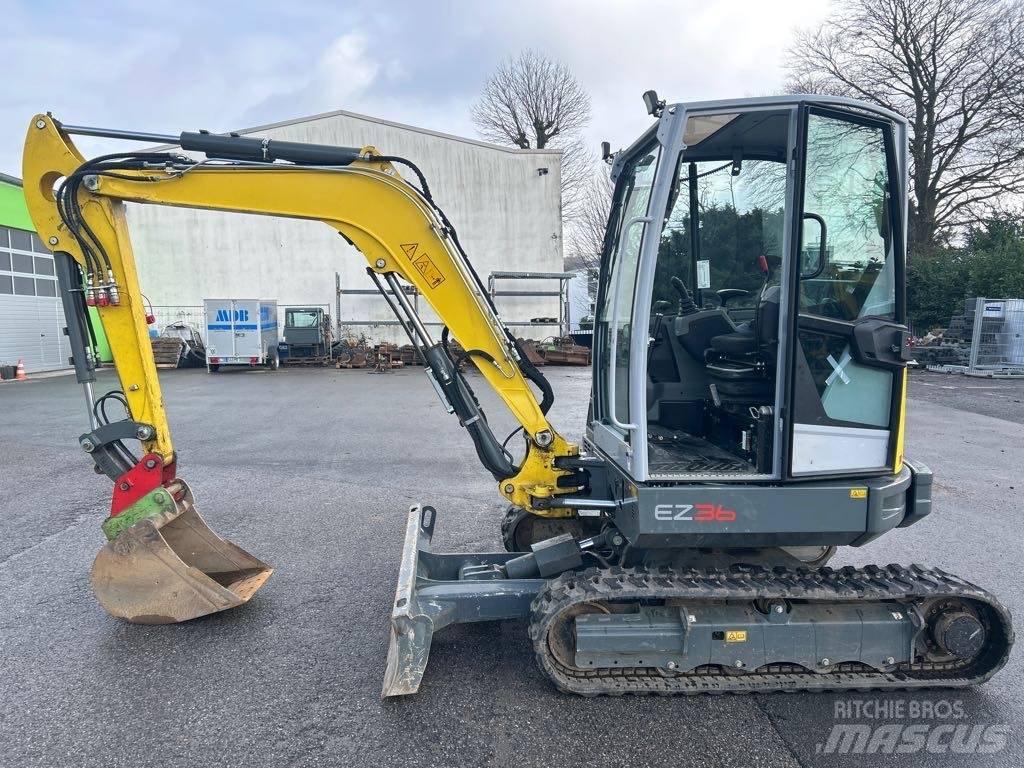 Wacker Neuson EZ36 Pásové rýpadlá