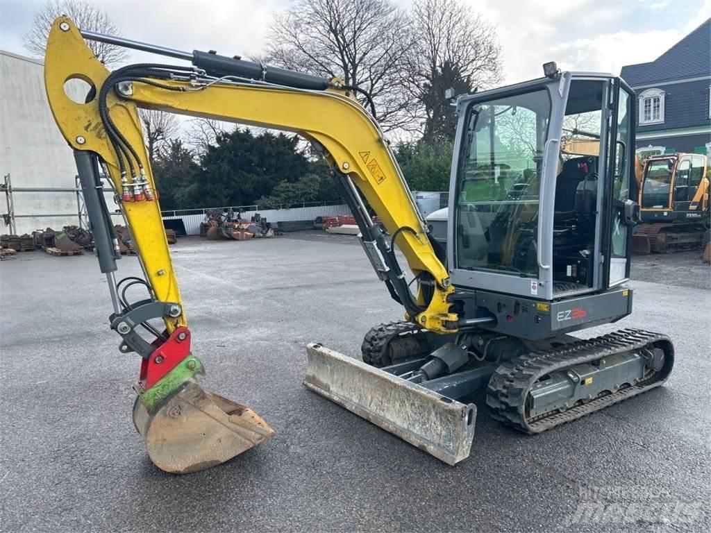 Wacker Neuson EZ36 Pásové rýpadlá