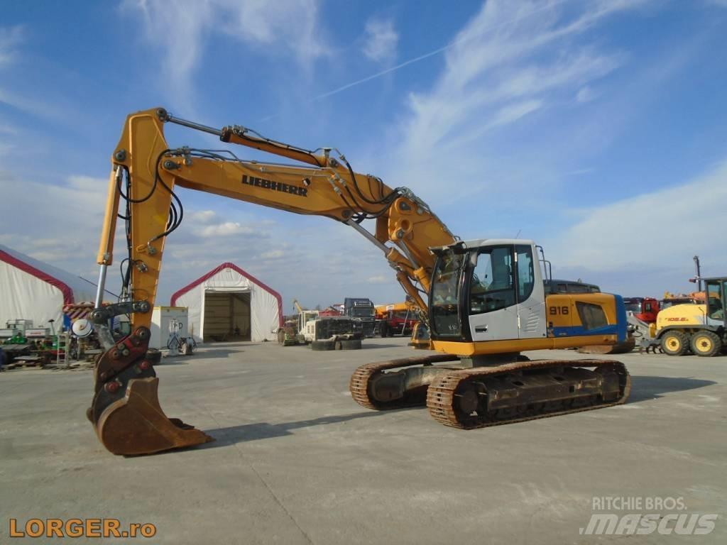 Liebherr R 916 Pásové rýpadlá