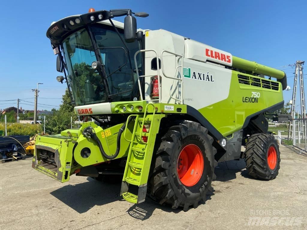 CLAAS Lexion 750 Kombinované zberacie stroje