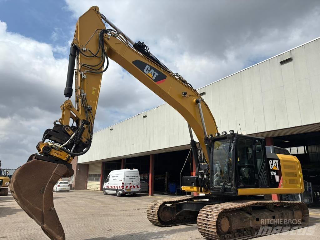 CAT 329 EL Pásové rýpadlá
