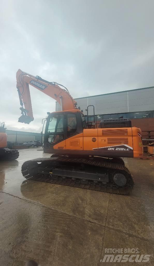 Doosan DX 210 LC-7 Pásové rýpadlá