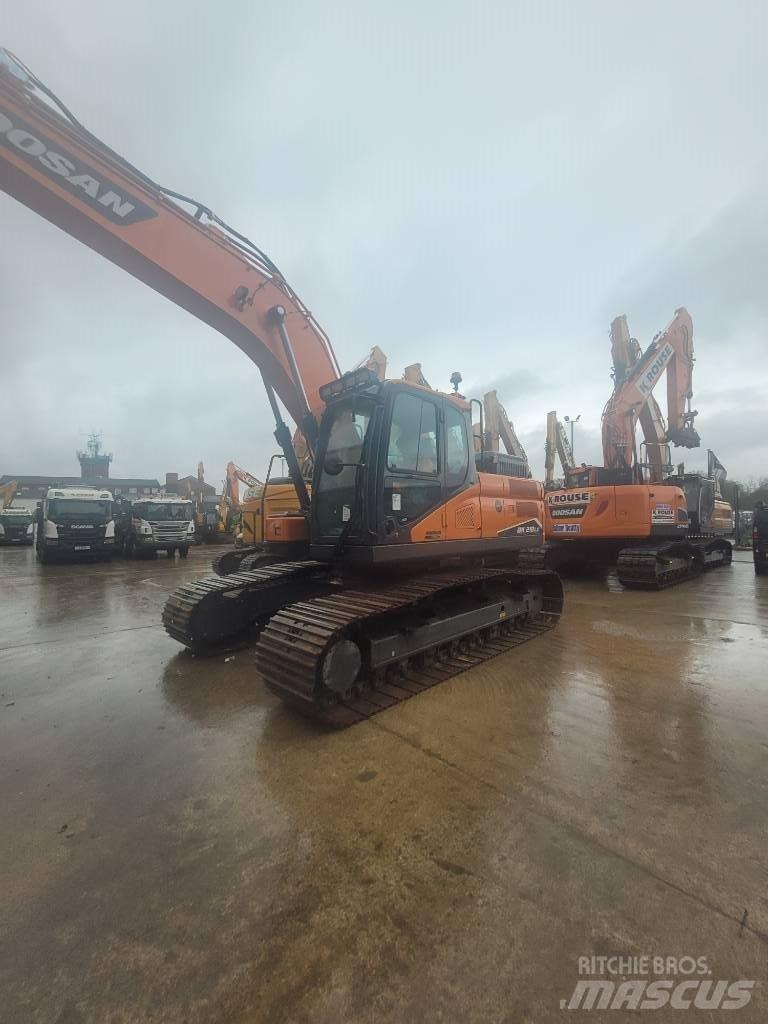 Doosan DX 210 LC-7 Pásové rýpadlá