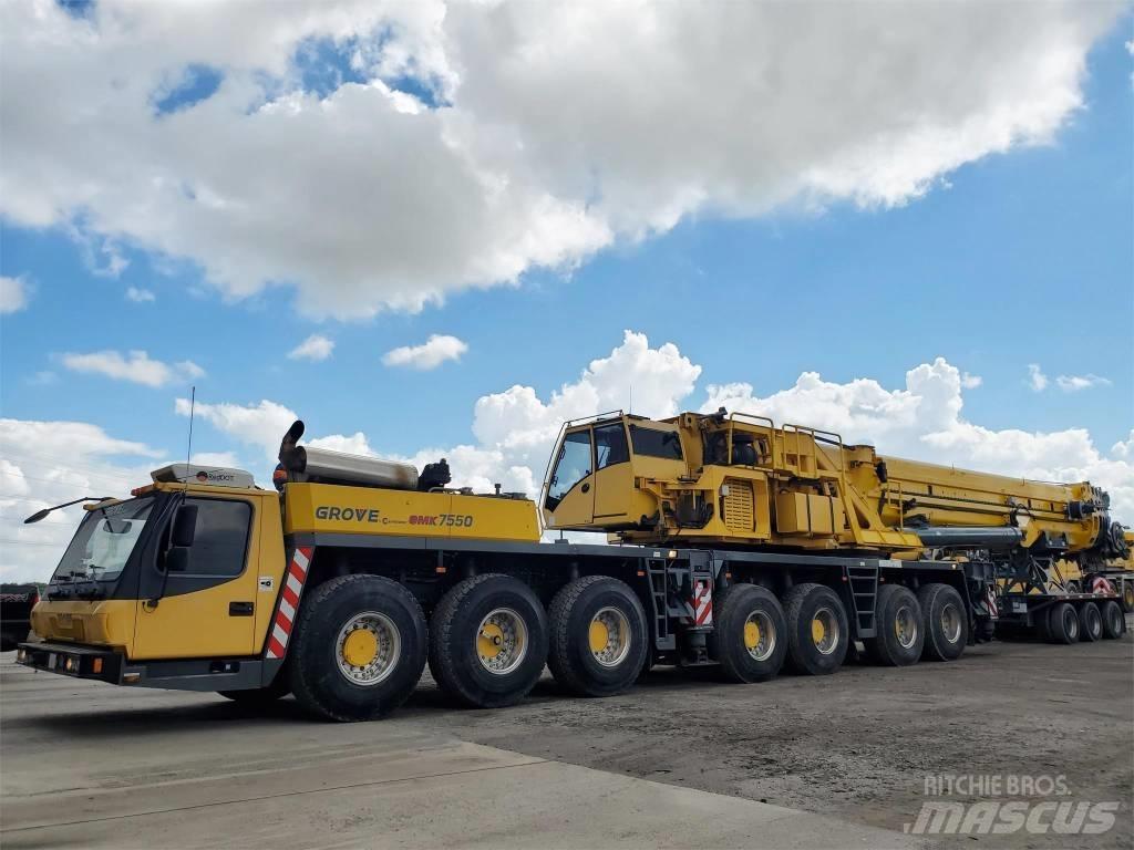 Grove GMK 7550 Univerzálne terénne žeriavy