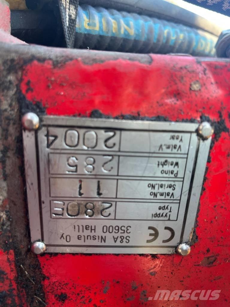 Nisula 280E Lodné háky