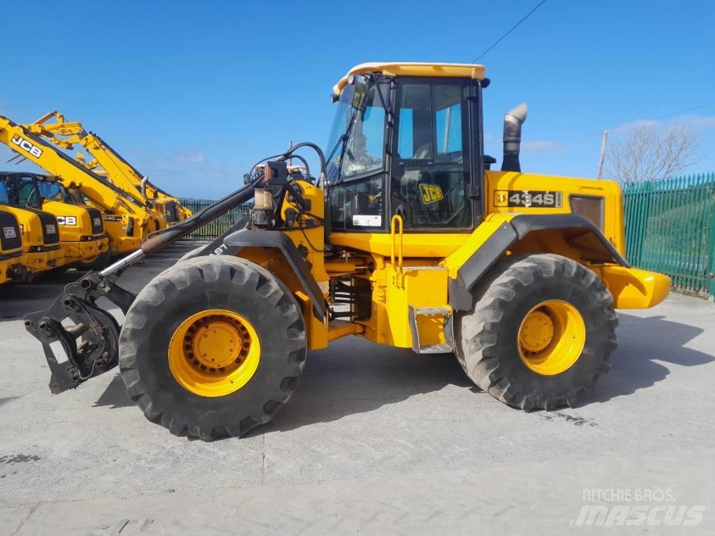 JCB 434S Kolesové nakladače