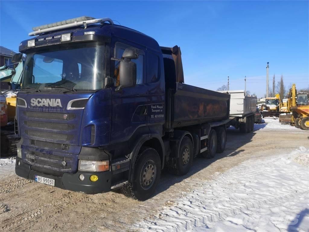 Scania R560 8x4 Ramenové nosiče kontajnerov