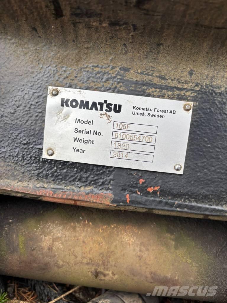 Komatsu 845 Lesné traktory