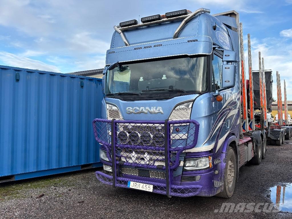 Scania R730B6X4NB Nákladné vozidlá na prepravu dreva