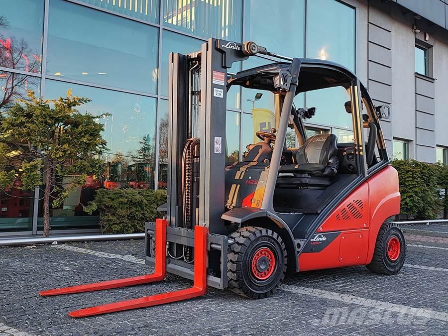 Linde H25T-02 LPG vozíky