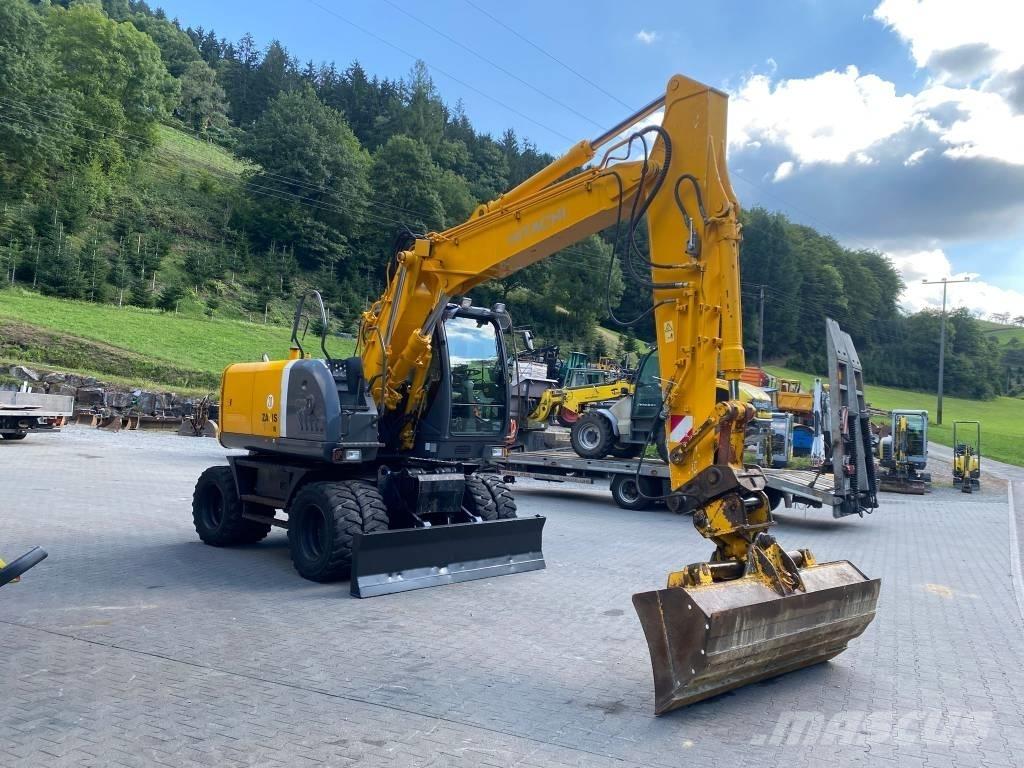 Hitachi ZX 140 W-3 Kolesové rýpadlá
