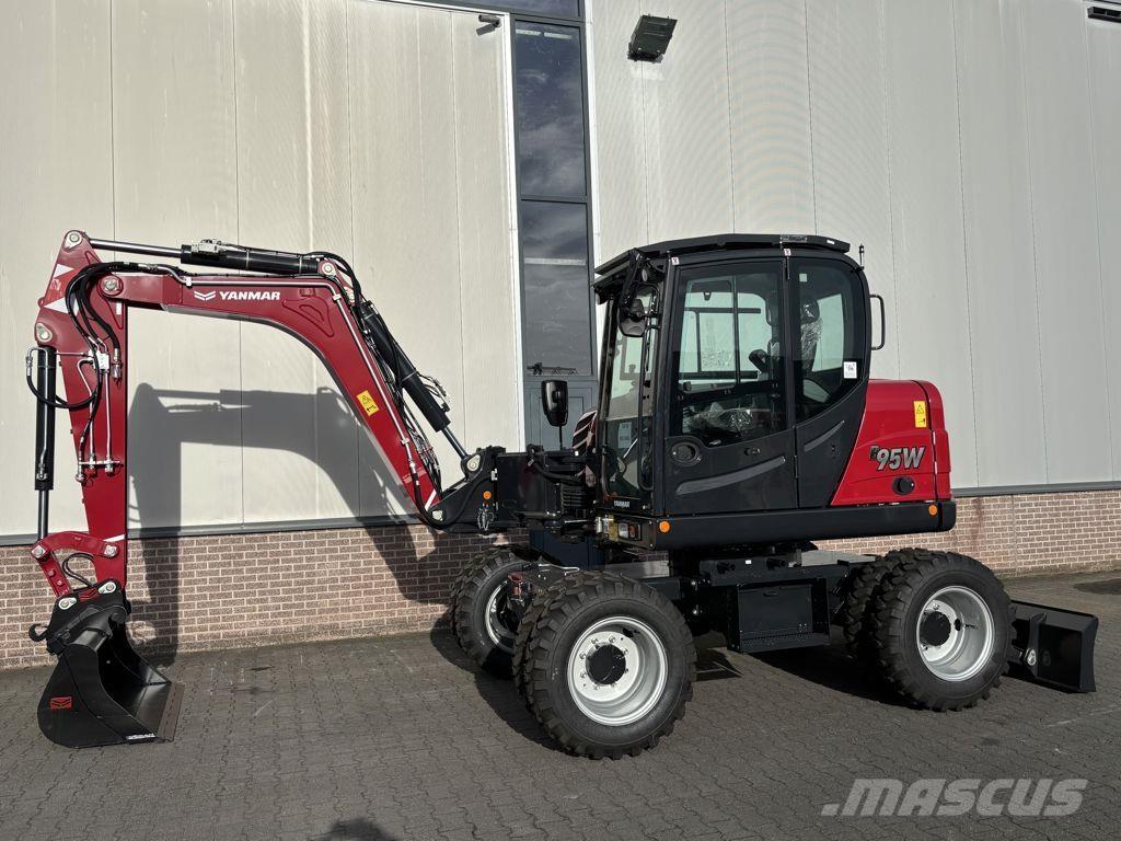 Yanmar B95W Kolesové rýpadlá