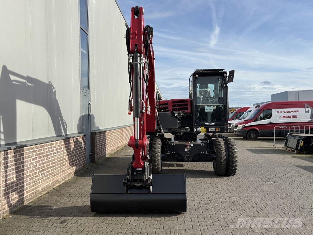 Yanmar B95W Kolesové rýpadlá