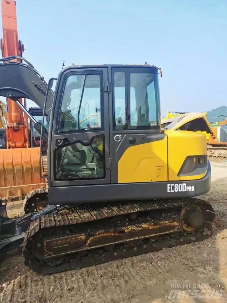 Volvo EC 80D PRO Pásové rýpadlá