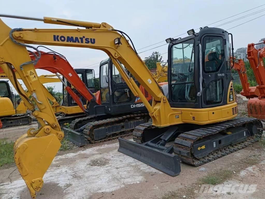 Komatsu PC 55 MR Pásové rýpadlá
