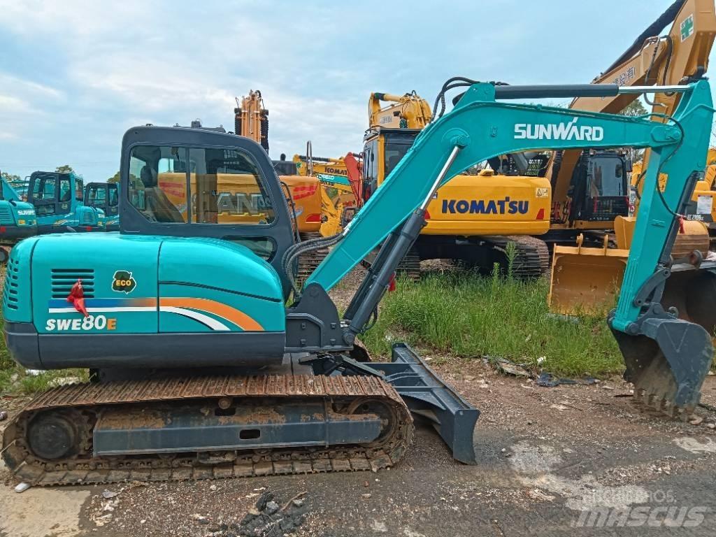 Sunward SWE 80 E Mini rýpadlá < 7t
