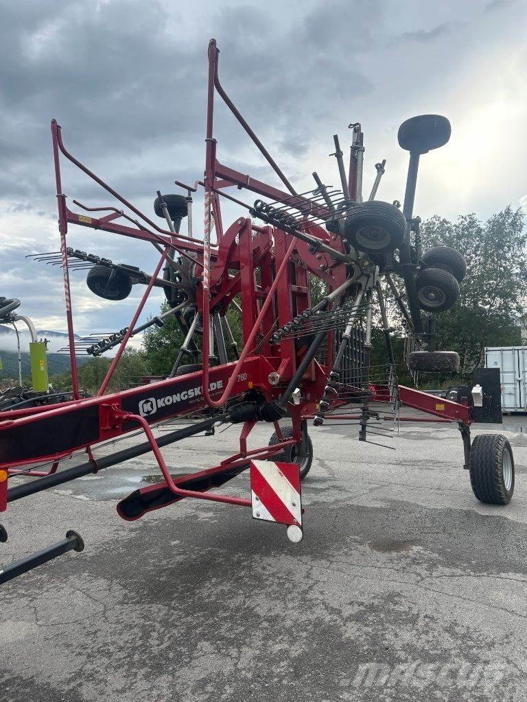 Kongskilde R+760 Obracače a zhrabovače sena
