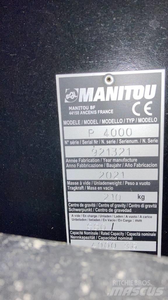Manitou P4000 Ďalšie komponenty