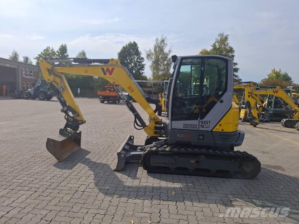Wacker Neuson EZ50 Pásové rýpadlá