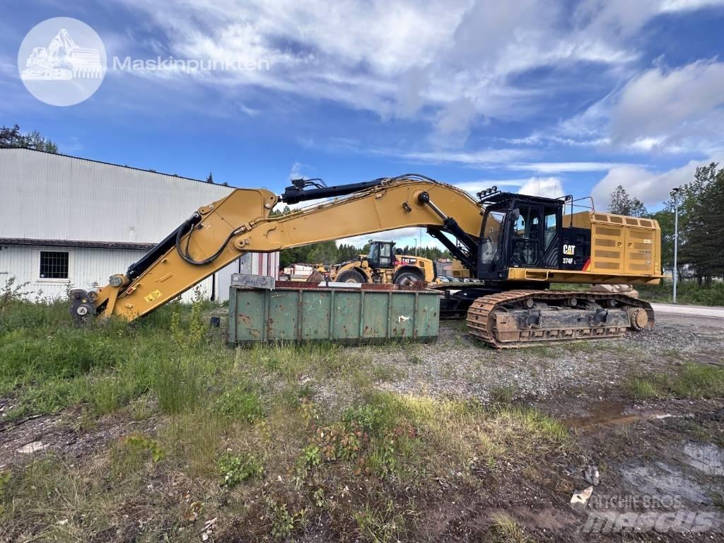 CAT 374 F L Pásové rýpadlá