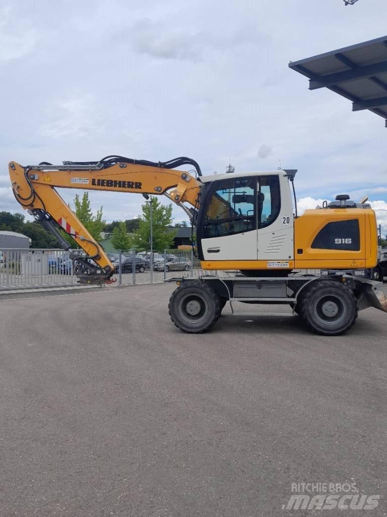 Liebherr A 916 Kolesové rýpadlá