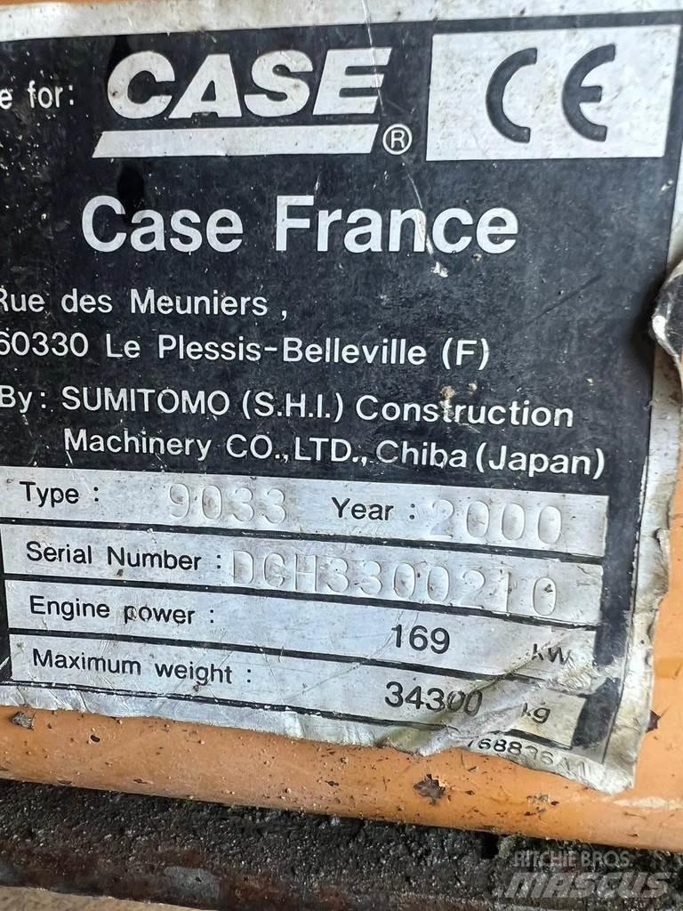 CASE 9033 Pásové rýpadlá