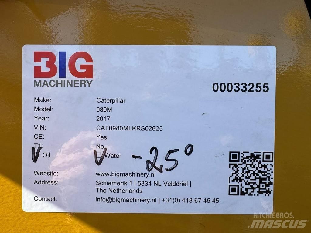 CAT 980M Kolesové nakladače