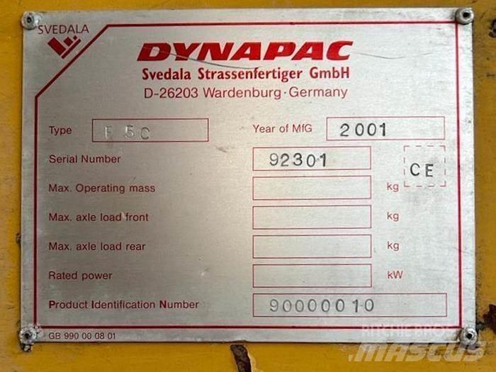 Dynapac F5C Finišéry