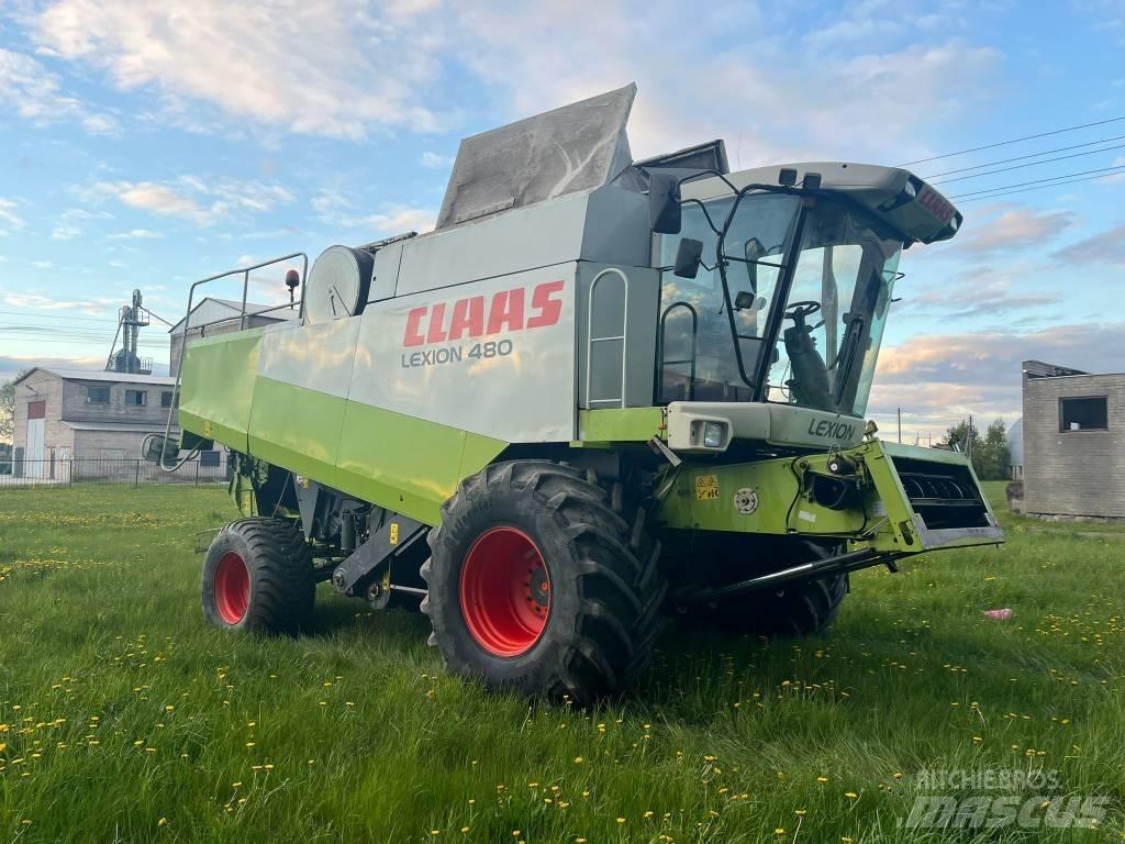 CLAAS Lexion 480 Kombinované zberacie stroje