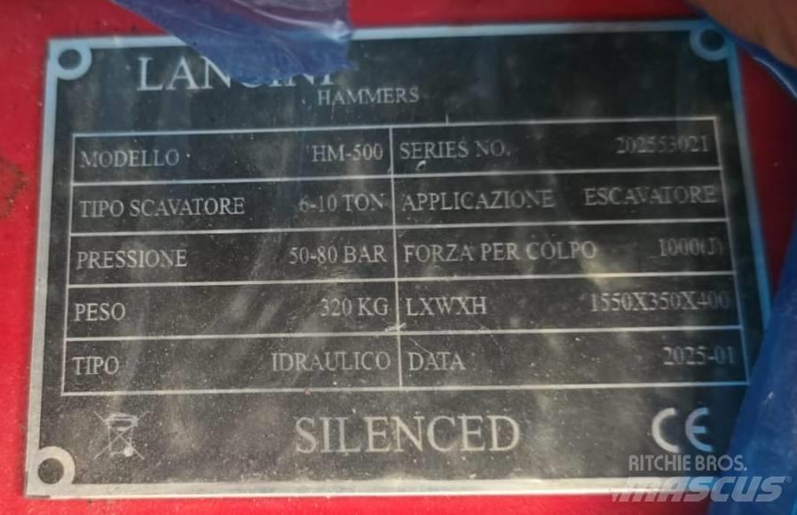  LANCINI HM500 Búracie kladivá / Zbíjačky